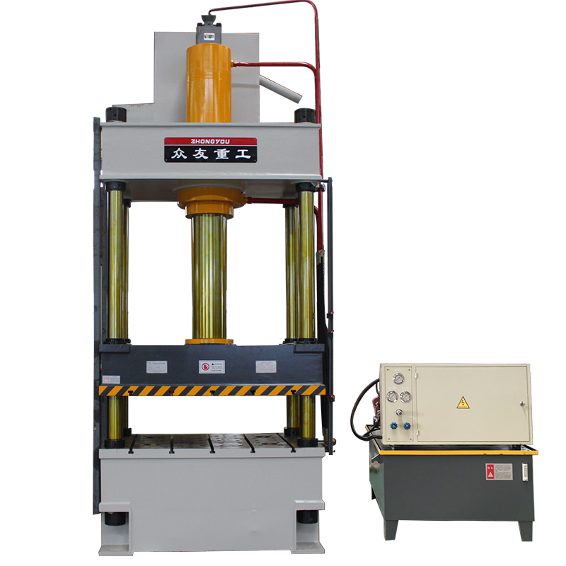 200噸YD27帶液壓墊拉伸機(jī) 200T金屬拉伸成型液壓機(jī)